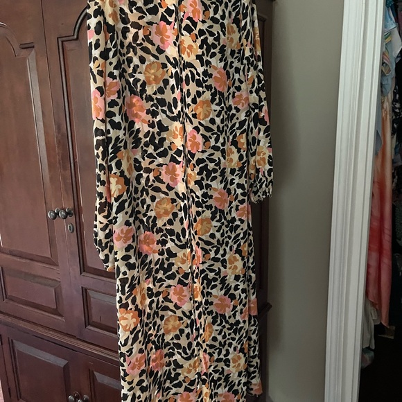 BuddyLove leopard floral kimono s/m runs big - Picture 3 of 4
